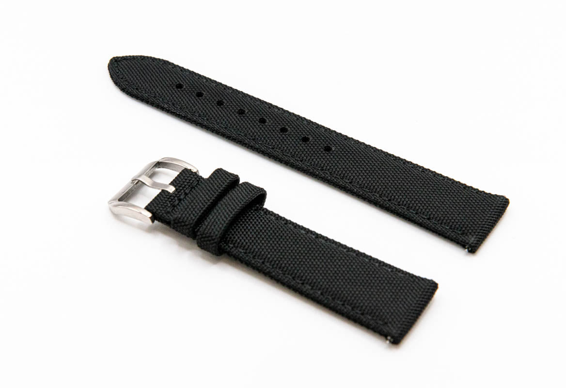 Sailcloth Watch Strap 18 mm, 19 mm, 20 mm, 21 mm, 22mm, 23mm, 24mm