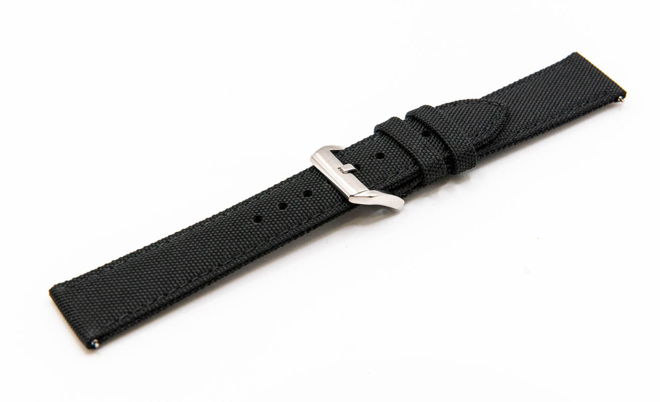 Sailcloth Watch Strap 18 mm, 19 mm, 20 mm, 21 mm, 22mm, 23mm, 24mm