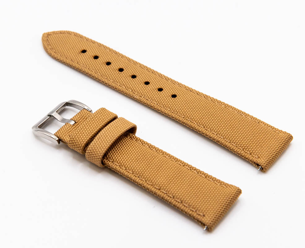 Sailcloth Watch Strap 18 mm, 19 mm, 20 mm, 21 mm, 22mm, 23mm, 24mm