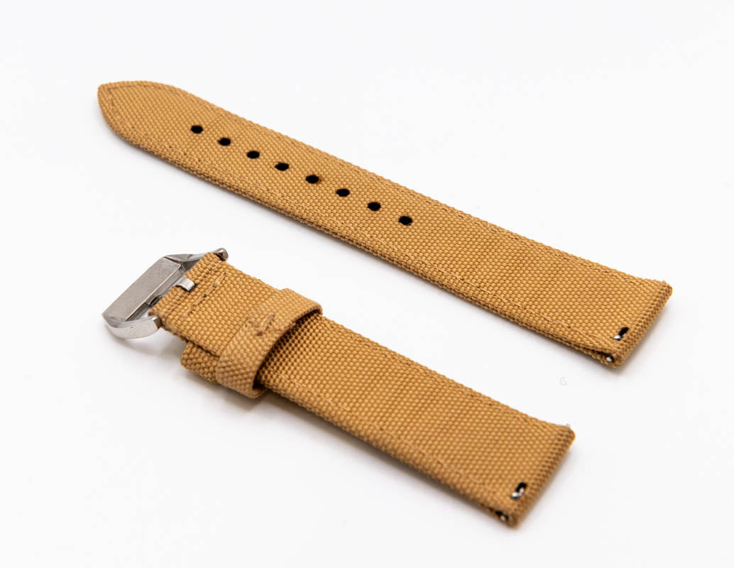 Sailcloth Watch Strap 18 mm, 19 mm, 20 mm, 21 mm, 22mm, 23mm, 24mm