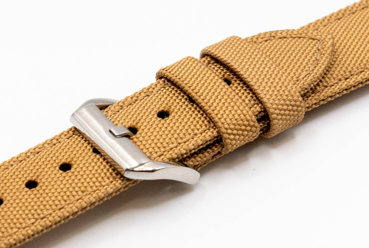 Sailcloth Watch Strap 18 mm, 19 mm, 20 mm, 21 mm, 22mm, 23mm, 24mm