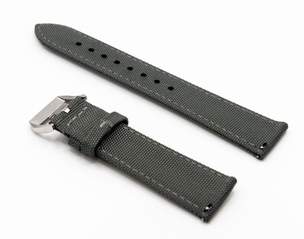 Sailcloth Watch Strap 18 mm, 19 mm, 20 mm, 21 mm, 22mm, 23mm, 24mm
