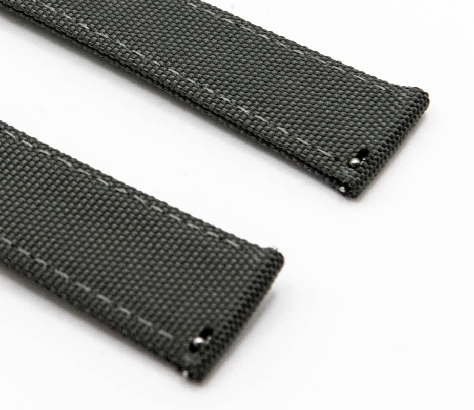 Sailcloth Watch Strap 18 mm, 19 mm, 20 mm, 21 mm, 22mm, 23mm, 24mm