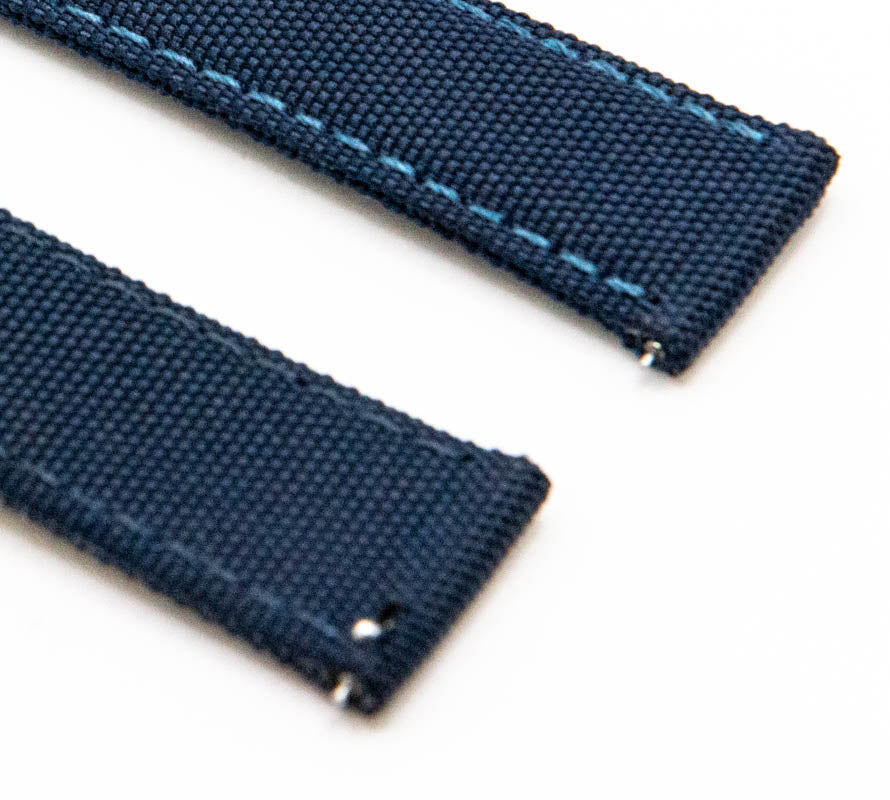 Sailcloth Watch Strap 18 mm, 19 mm, 20 mm, 21 mm, 22mm, 23mm, 24mm
