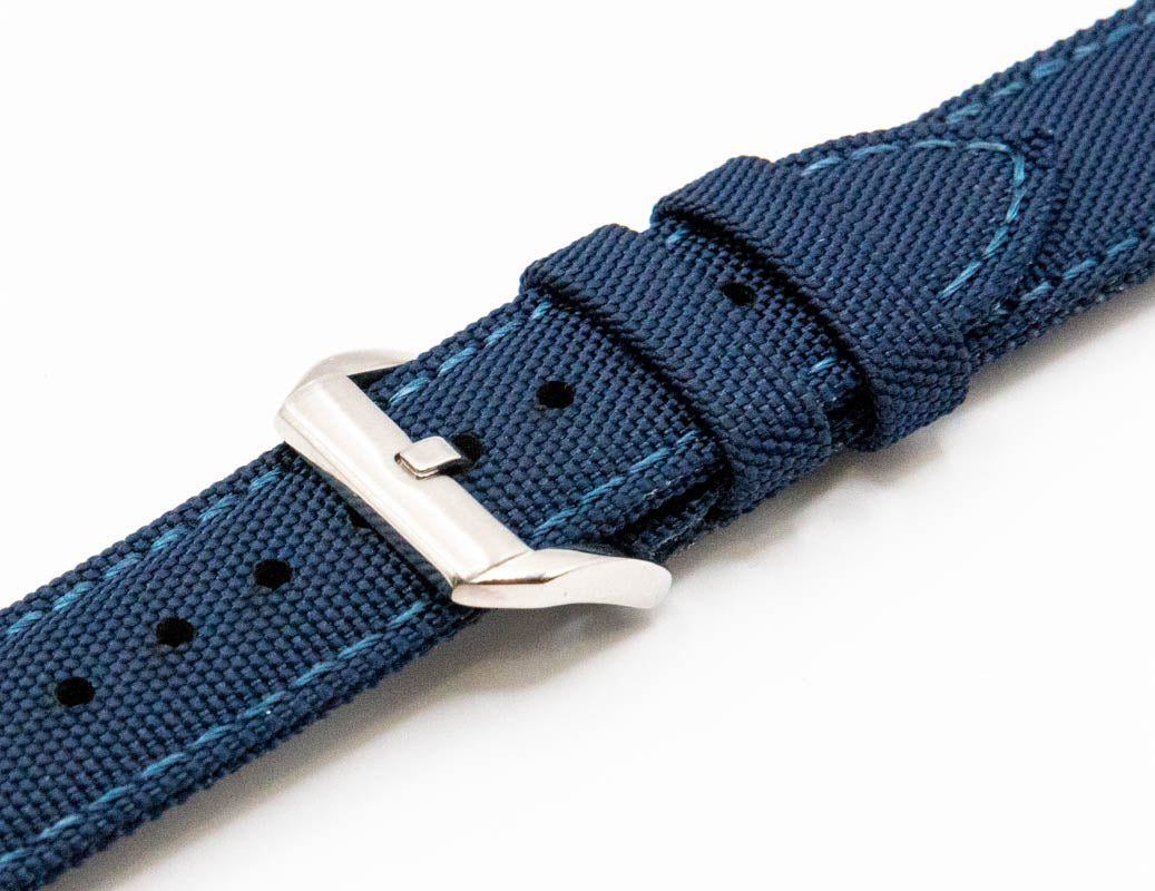 Sailcloth Watch Strap 18 mm, 19 mm, 20 mm, 21 mm, 22mm, 23mm, 24mm