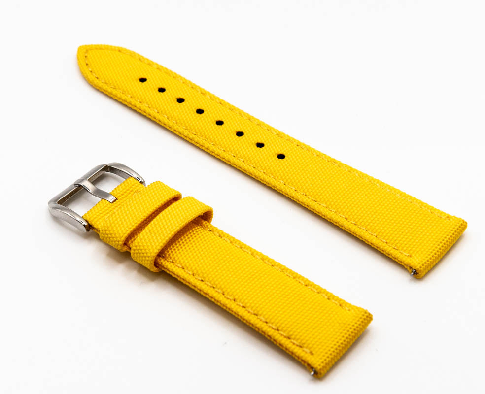 Sailcloth Watch Strap 18 mm, 19 mm, 20 mm, 21 mm, 22mm, 23mm, 24mm