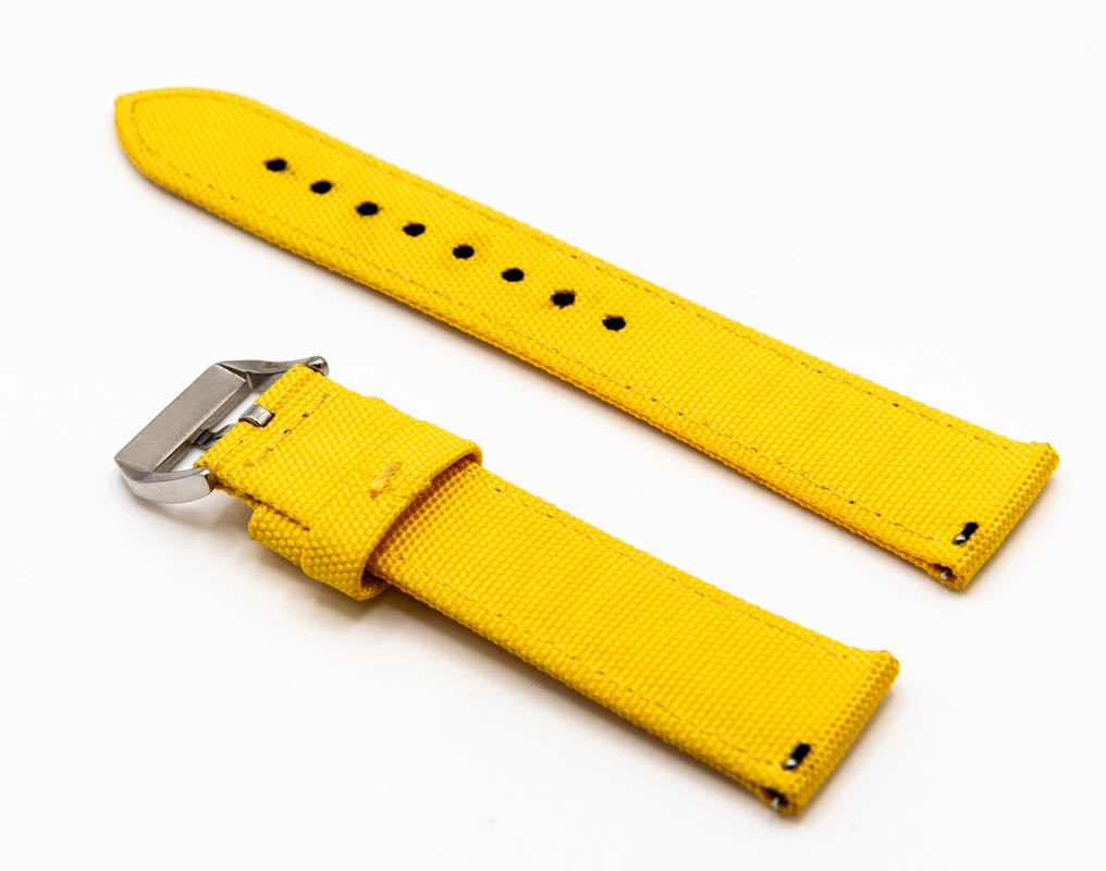 Sailcloth Watch Strap 18 mm, 19 mm, 20 mm, 21 mm, 22mm, 23mm, 24mm