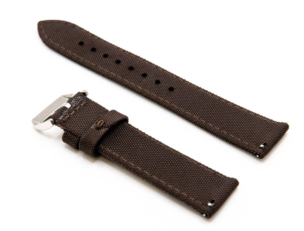 Sailcloth Watch Strap 18 mm, 19 mm, 20 mm, 21 mm, 22mm, 23mm, 24mm