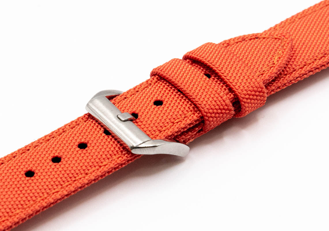 Sailcloth Watch Strap 18 mm, 19 mm, 20 mm, 21 mm, 22mm, 23mm, 24mm