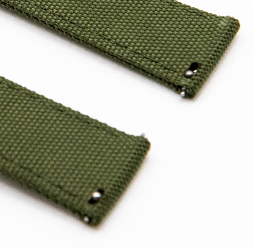 Sailcloth Watch Strap 18 mm, 19 mm, 20 mm, 21 mm, 22mm, 23mm, 24mm