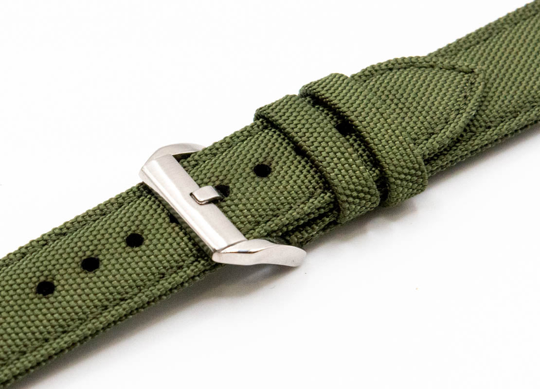 Sailcloth Watch Strap 18 mm, 19 mm, 20 mm, 21 mm, 22mm, 23mm, 24mm