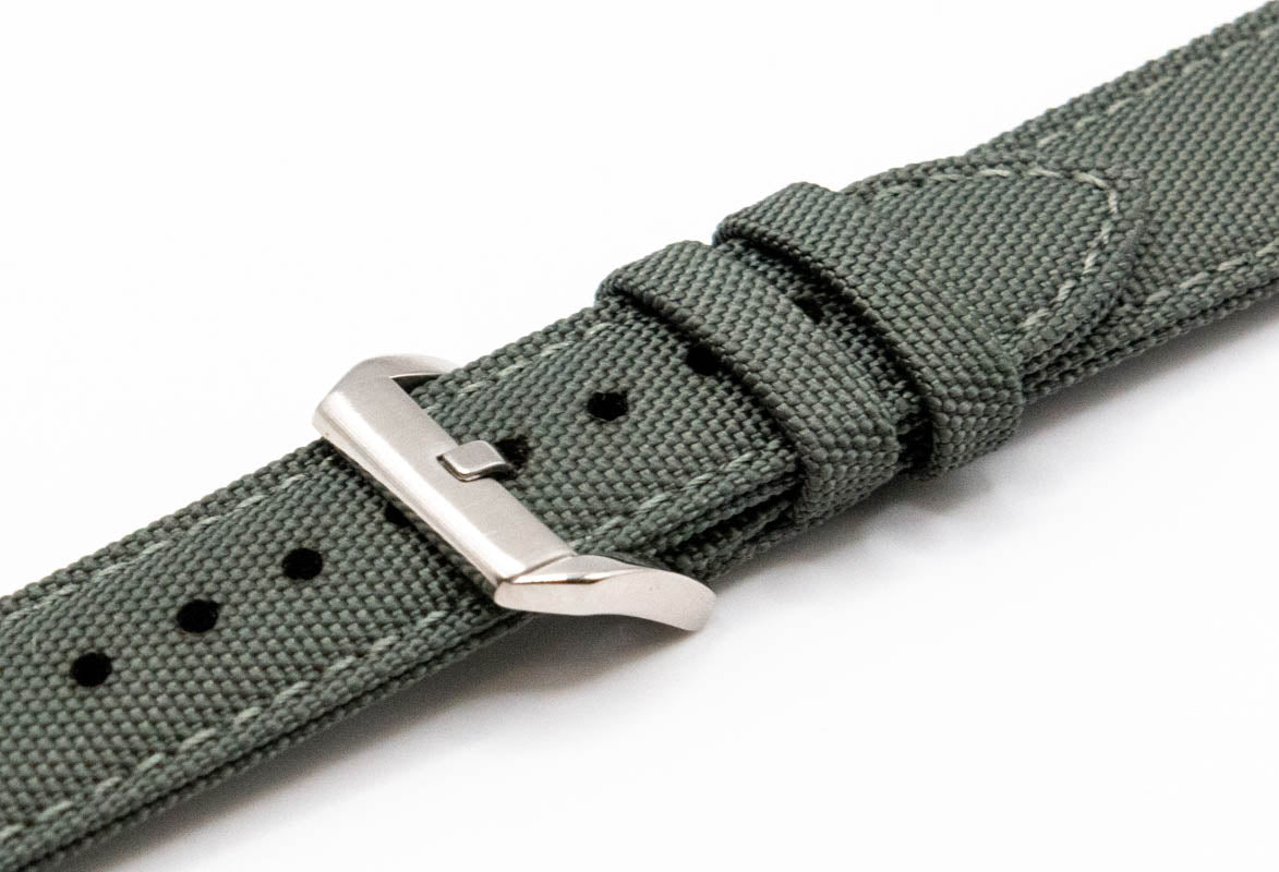 Sailcloth Watch Strap 18 mm, 19 mm, 20 mm, 21 mm, 22mm, 23mm, 24mm