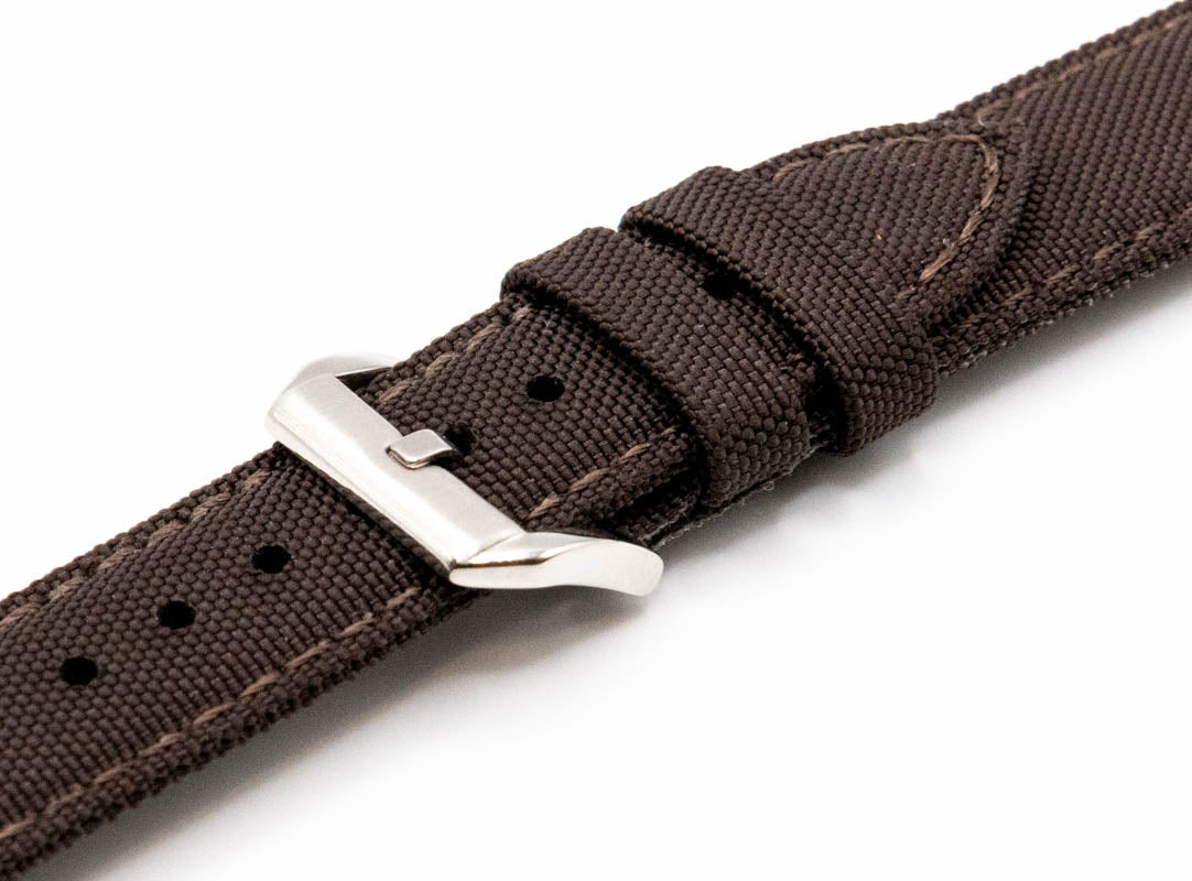 Sailcloth Watch Strap 18 mm, 19 mm, 20 mm, 21 mm, 22mm, 23mm, 24mm