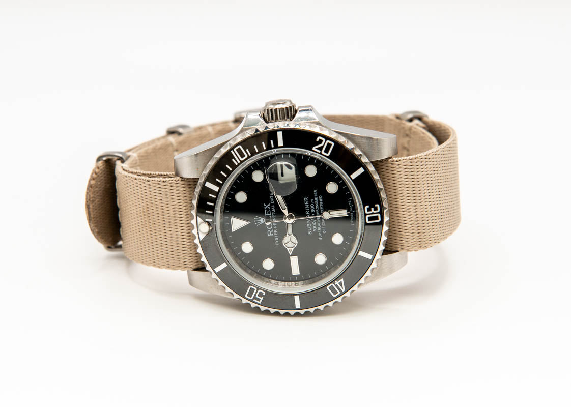MilitaryFlex Nylon Watch Strap