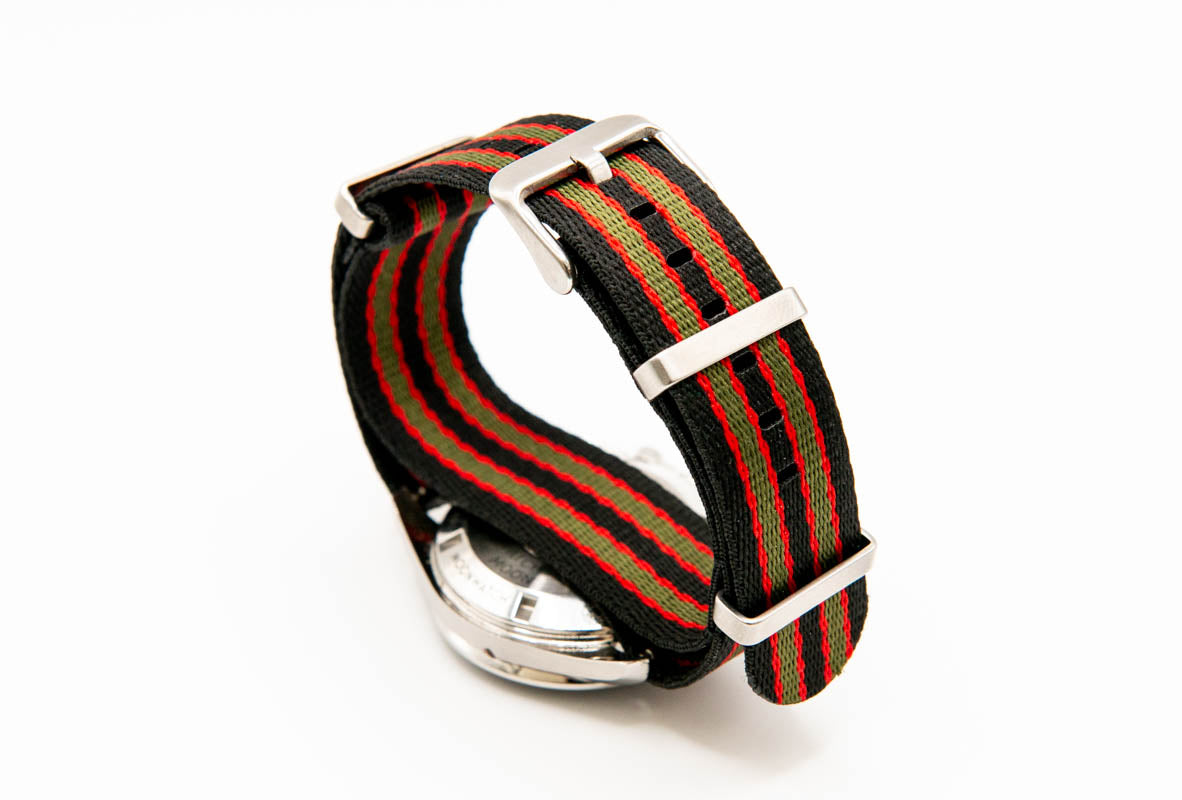 MilitaryFlex Nylon Watch Strap