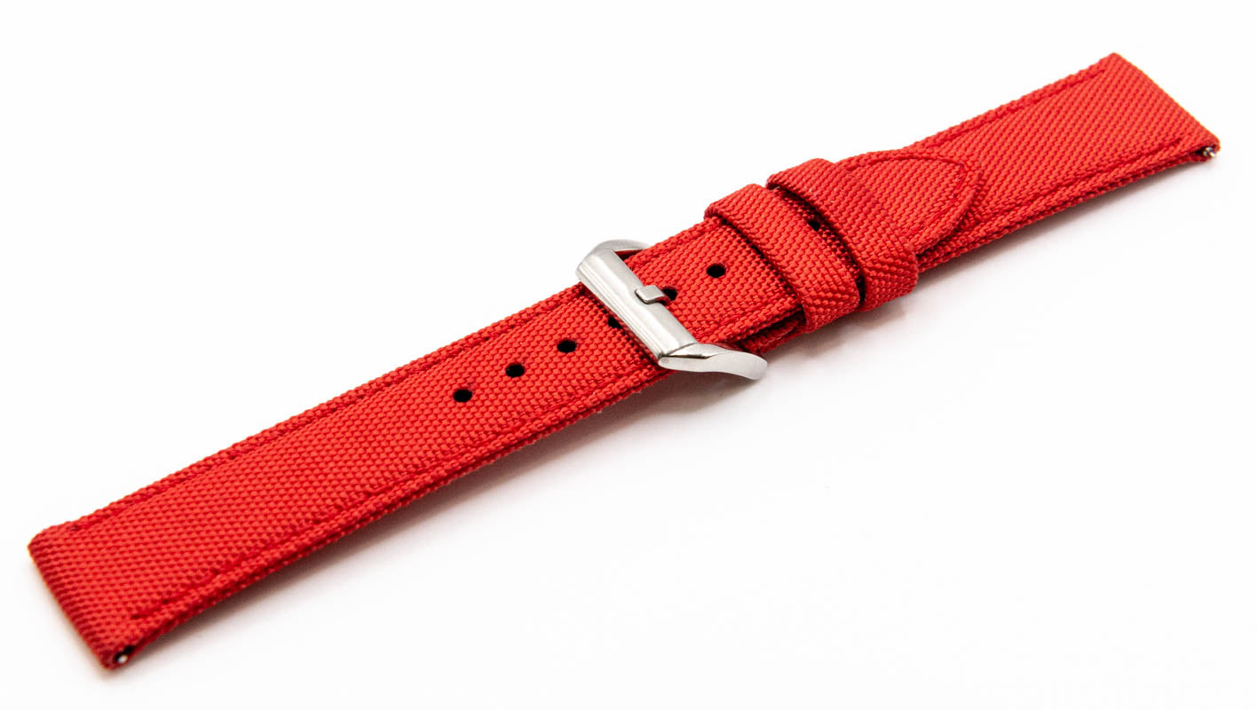 Sailcloth Watch Strap 18 mm, 19 mm, 20 mm, 21 mm, 22mm, 23mm, 24mm