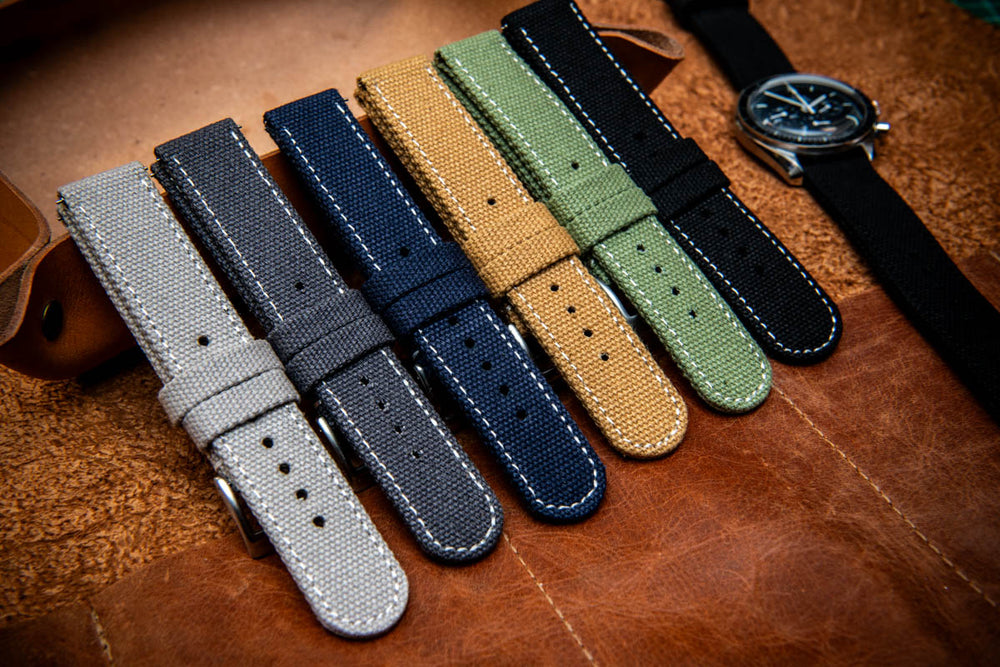 Vintage Canvas Watch strap