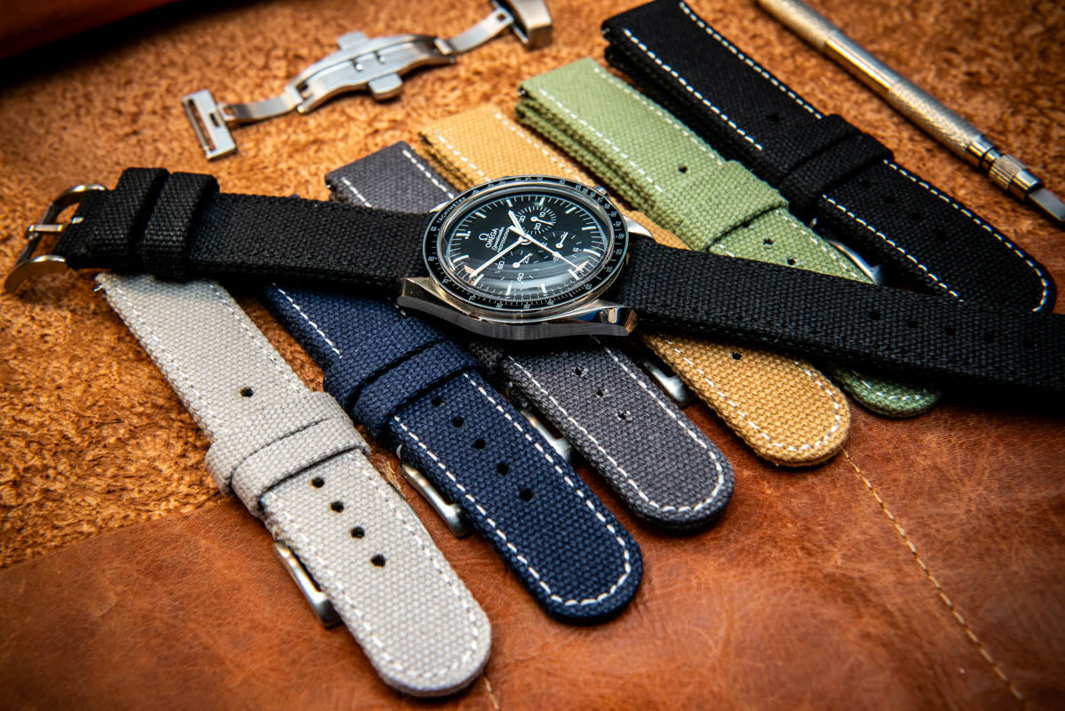 Vintage Canvas Watch strap