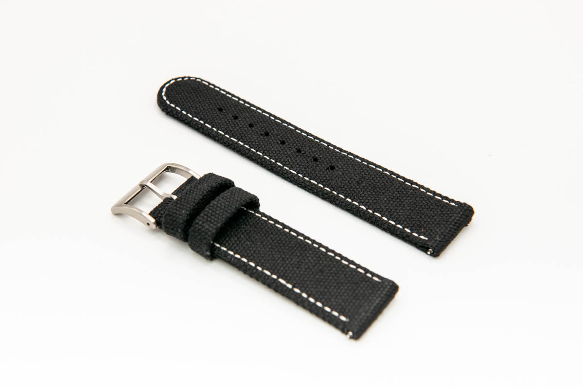 
                  
                    Heritage Washed  Vintage Canvas Watch strap
                  
                