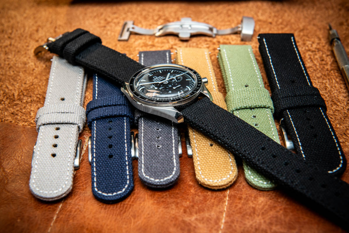 Vintage Canvas Watch strap