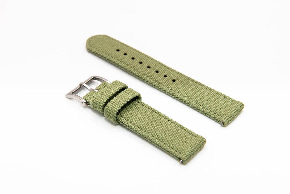 
                  
                    Heritage Washed Vintage Canvas Watch strap
                  
                